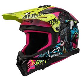 Ls2 Mx708 Fast Ii Gorilla Full Face Helmet Colorido XL