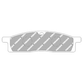 Ferodo Fdb2015sg Off-road Sintered Brake Pads Prateado