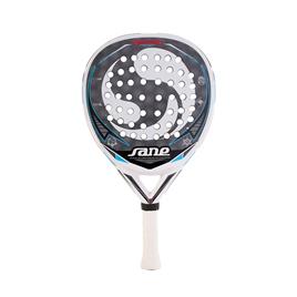 Sane Padel Assassin Carbon Compact Padel Racket Prateado 355-375 gr