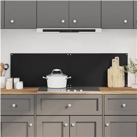 vidaXL Painéis anti-salpicos de cozinha 2 pcs 70x40 cm vidro temperado