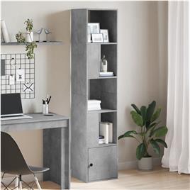 vidaXL Estante 40x36x189 cm derivados de madeira cinzento cimento