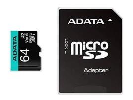 Cartão de Memória MicroSDXC 64GB (Classe 10) - 