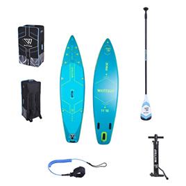 Wattsup Pike Combo 11´6´´ Inflatable Paddle Surf Set Azul 350 cm / 84 cm