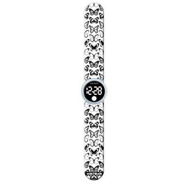 Watchitude Butterflies Colorable Clock Prateado