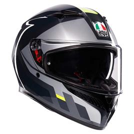 Agv K3 Full Face Helmet Cinzento 2XL