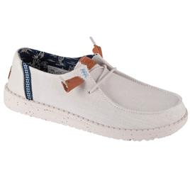 Hey Dude Wendy Washed Canvas Shoes Beige EU 36 Mulher