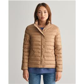 Gant Light Down Jacket Beige 2XL Mulher