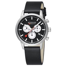 Mondaine Sbb Chro Watch Preto