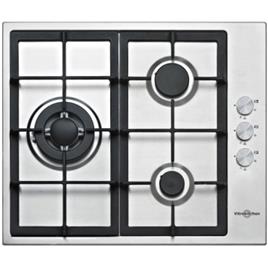 ACIMA VITROKITCHEN EN636LIB 3F GÁS MAS INOX FUNDIDO.