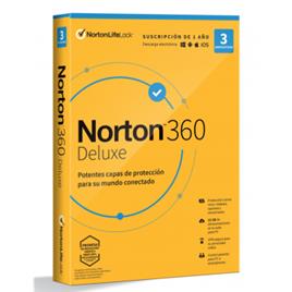 NORTON ANTIVIRUS 360 DELUXE 25GB 1 USUÁRIO 3 DISPOSITIVO