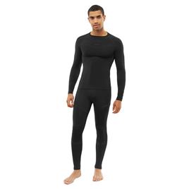 Viking Gary Bamboo Base Layer Set Preto 2XL Homem