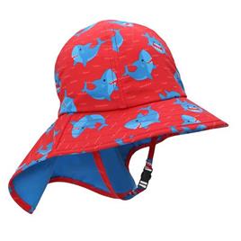 Zoocchini Shark Upf 50 Hat  6-24 Months