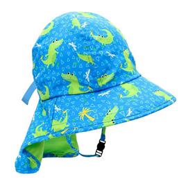 Zoocchini Crocodile Upf 50 Hat  6-24 Months