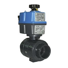 Cepex 05372 Ø75 24-240v Ac/dc Pvc-u Ball Valve Industrial Ptfe-epdm Ellectrically Actuated+bsr Safety Block Prateado