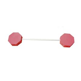 Leisis Halteres Aquagym Dumbbell Vermelho 140 cm