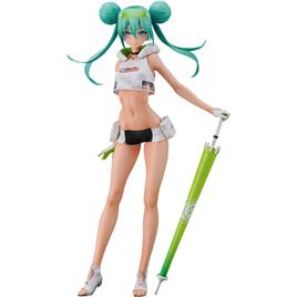 Max Factory Pvc 1/7 Racing Miku 2022: Tropical Ver. Hatsune Miku Statue 23 Cm Verde