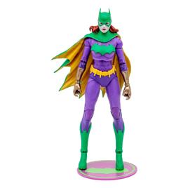 Mcfarlane Toys Dc Multiverse Action Batgirl Jokerized Three Jokers Gold Label 18 Cm Figure Roxo