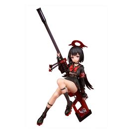 Ques Q Blue Archive Pvc 1/7 Mashiro Shizuyama 22 Cm Statue Vermelho