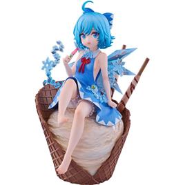 Solarain Touhou Project Pvc 1/7 Cirno Summer Frost Ver 19 Cm Statue Azul