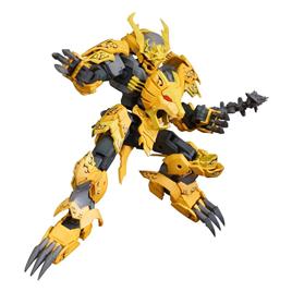 Plum Pmoa Pla Act Plastic Kit Pla Pla Act17: Gaou Armor Decoration Ver 14 Cm Figure Amarelo