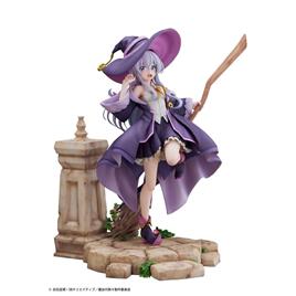 Proof Wandering Witch: The Journey Of Elaina 1/7 Elaina 25 Cm Statue Roxo