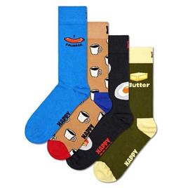 Hs By Happy Socks Breakfast Gift Set Long Socks  EU 41-46 Homem