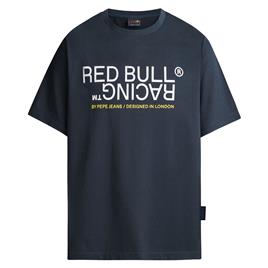 Red Bull Racing Graphic Reflect Tee Short Sleeve T-shirt Azul,Cinzento M Homem