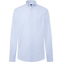 Hackett Hm3010087 Long Sleeve Shirt Azul 3XL Homem