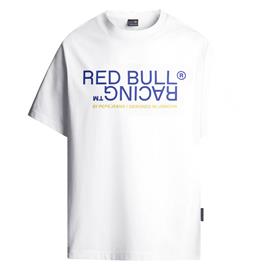 Red Bull Racing Graphic Reflect Tee Short Sleeve T-shirt Branco S Homem