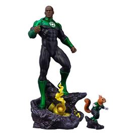 Tweeterhead Dc Comics 1/6 John Stewart Green Lantern Figure 52 Cm Verde