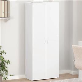 vidaXL Arquivador 60x32x153 cm derivados de madeira branco