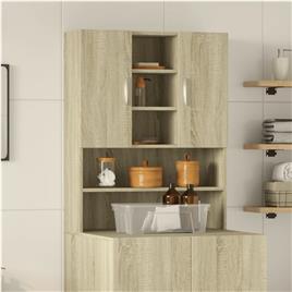 vidaXL Armário máquina de lavar 70,5x24x90 cm carvalho sonoma