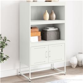 vidaXL Móvel de TV 100,5x39x60,5 cm aço amarelo mostarda