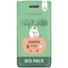 Fraldas de Bebé 12-24kg T6 Moomin Baby