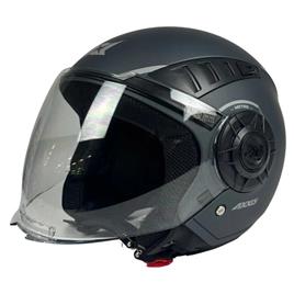 Axxis Of513b Metro S Open Face Helmet Cinzento XS