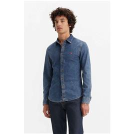 Levi´s ® Battery Long Sleeve Shirt Azul 2XL Homem