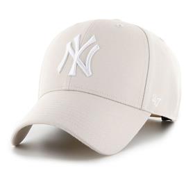47 Mlb New York Yankees Mvp Snapback Cap Beige  Homem