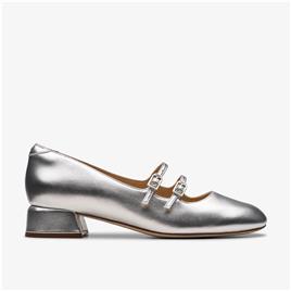 Clarks Shoes Daiss30 Shine Ballet Pumps Dourado EU 37 Mulher