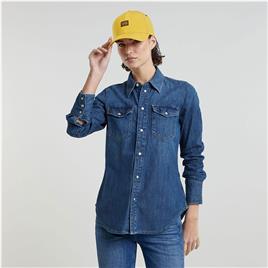 G-star Western Slim Fit Long Sleeve Shirt  XS Mulher