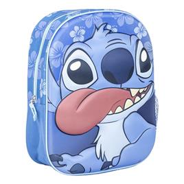 Stitch Mochila Infantil 3D 31cm