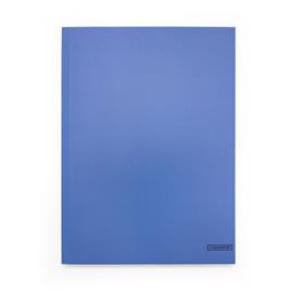 MAKENOTES Caderno Agrafado Colours, A4, 80 Folhas Quadriculadas, Azul