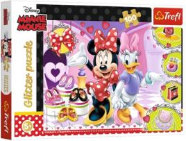 Puzzle 100 Peças  Minnie E Margarida