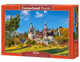 LAND CASTLE PELES, ROMANIA 500 PCS, PUZZLE,.