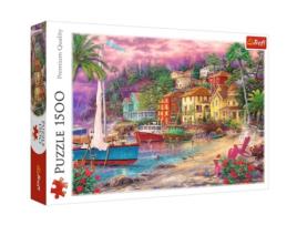 Puzzle 1500 Nas Bordas Douradas 