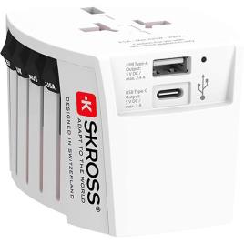 Adaptador Viagem Skross MUV USB | USB-C