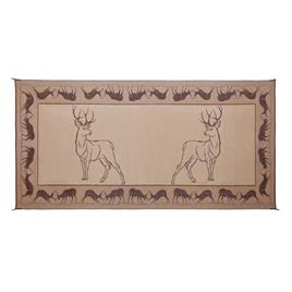 Stylish Camping Deer Pe1 Mat Beige 2.43 x 5.48 m