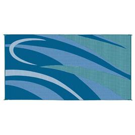 Stylish Camping Graphic Gb3 Mat Azul 2.43 x 4.87 m