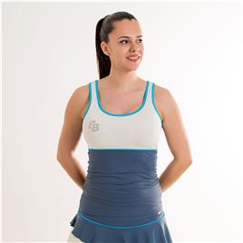 Belenberbel Net Sleeveless T-shirt  S Mulher