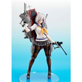 Amakuni 1/7 Hamakaze Otsu-kai Kantai Collection Statue 28 Cm Castanho