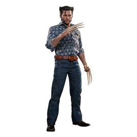 Hot Toys Movie 1/6 Wolverine 1973 Version Marvel Figure 30 Cm Azul